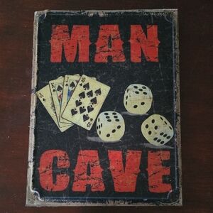 Man Cave Signage